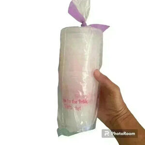 Bride Bridal Party Bachelorette Party Drink Tumblers Cups Champagne Kitsch NEW